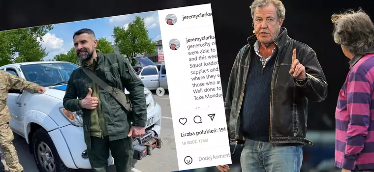 Jeremy Clarkson pomaga Ukraińcom. "W ten sposób możemy uratować ludzkie życia"