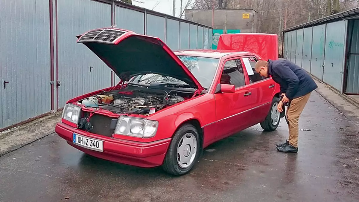 Auto z ogłoszenia - Mercedes W124 jako obiekt spekulacyjny