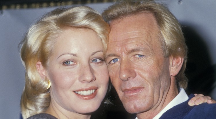 Linda Kozlowsk és egykori férje, Paul Hogan a Krokodil Dundee-filmek idején Fotó: Getty Images