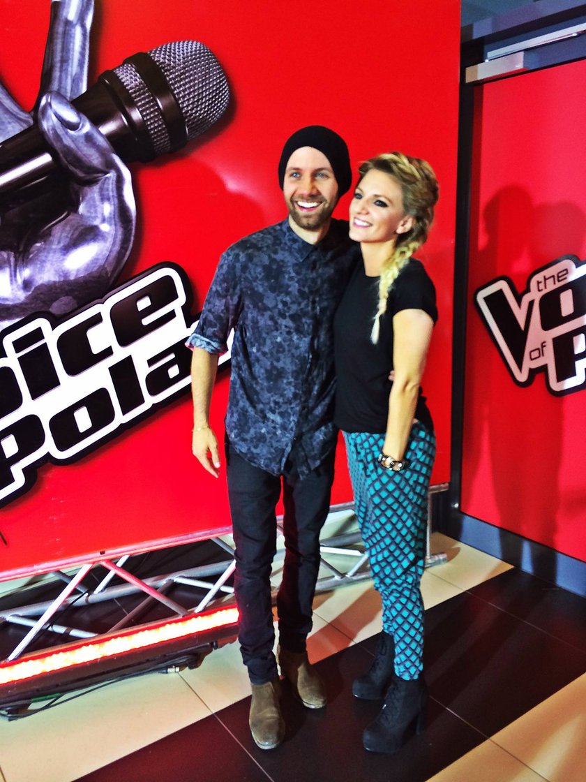 Sarsa Markiewicz i Jerzy Grzechnik w programie „The Voice of Poland”