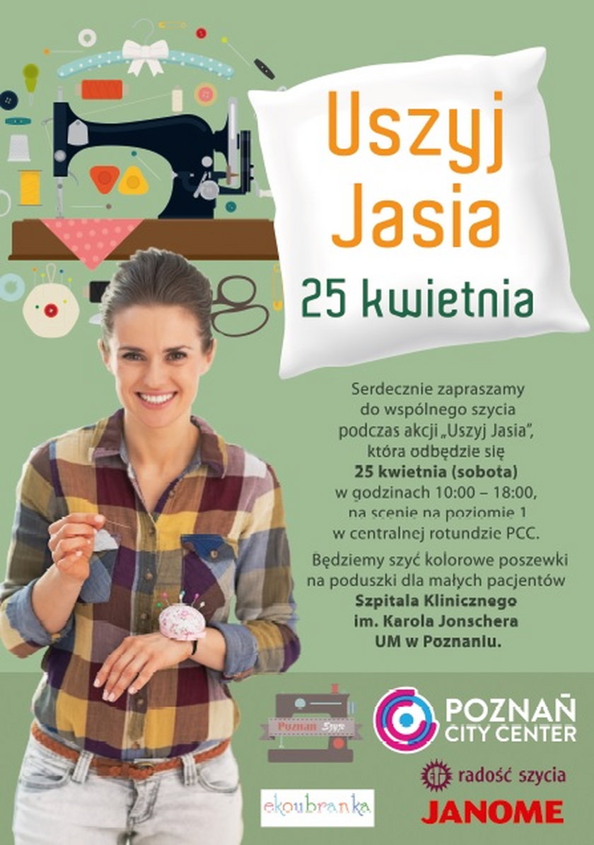 „Uszyj jasia” dla chorych dzieci