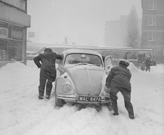 Zima stulecia w Warszawie w 1979 r.