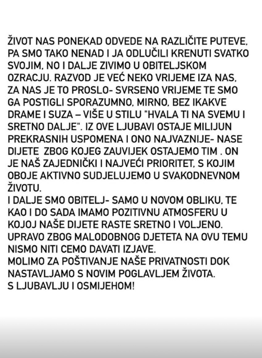 Razvodi se Maja Šuput