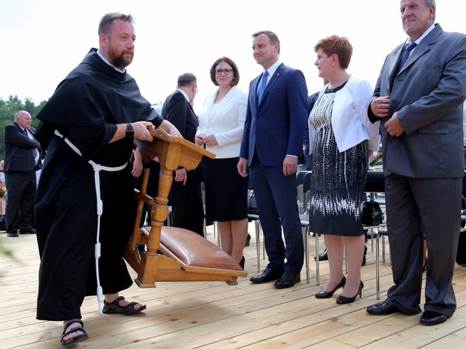 Małgorzata Sadurska, Beata Szydło i Andrzej Duda