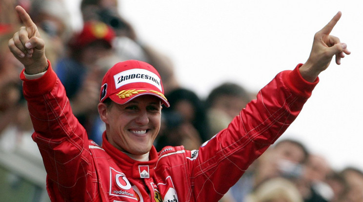 A Ferrarirval zsinórban ötször lett a Forma–1 világbajnoka 
Michael Schumacher /Fotó: AFP