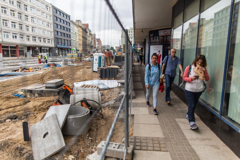 We wrześniu tramwaje wrócą na ul. Święty Marcin