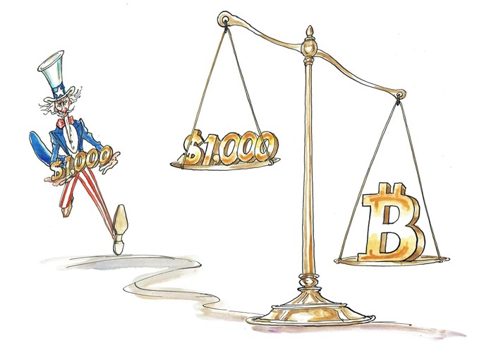 Administracja Trumpa zwolni wszystkie hamulce i wpadnie w szał wydatków fiskalnych, zwiększając amerykański deficyt budżetowy od około 600 miliardów do 1,2-1,8 biliona USD. Przyspieszy to tempo wzrostu gospodarczego oraz inflację, co spowoduje, że Fed zacznie silniej podnosić stopy, a kurs USD osiągnie nowe szczyty. Wywoła to efekt domina na wschodzących rynkach, zwłaszcza w Chinach, a inwestorzy na całym świecie zaczną szukać alternatywnych walut i systemów płatności, które nie są powiązane z USD i amerykańską polityką pieniężną. Zwiększy to popularność kryptowalut, zwłaszcza Bitcoina. Jeśli system bankowy oraz takie kraje jak Rosja i Chiny zaakceptują Bitcoina jako częściową alternatywę do USD, to kurs tej kryptowaluty może wzrosnąć trzykrotnie w ciągu kolejnego roku, od obecnego poziomu 700 USD do 2.100 USD.