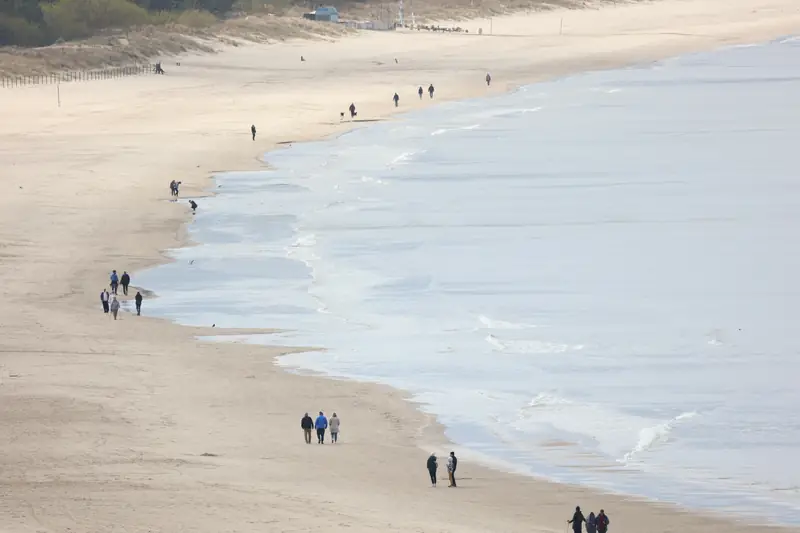 Plaża w Świnoujściu.