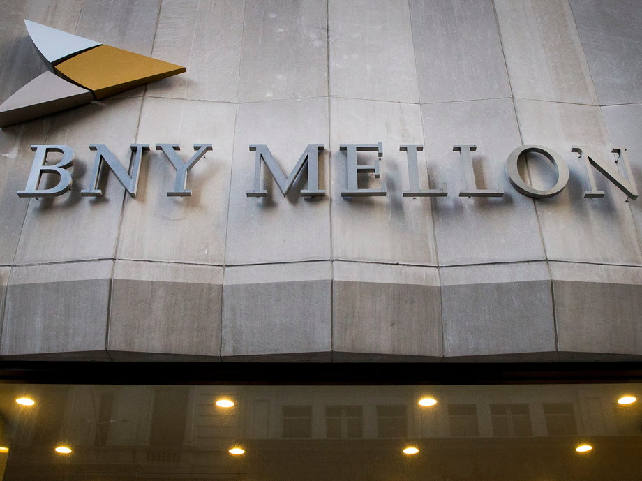 The Bank of New York Mellon Corp. building at 1 Wall St. is seen in New York's financial district March 11, 2015.