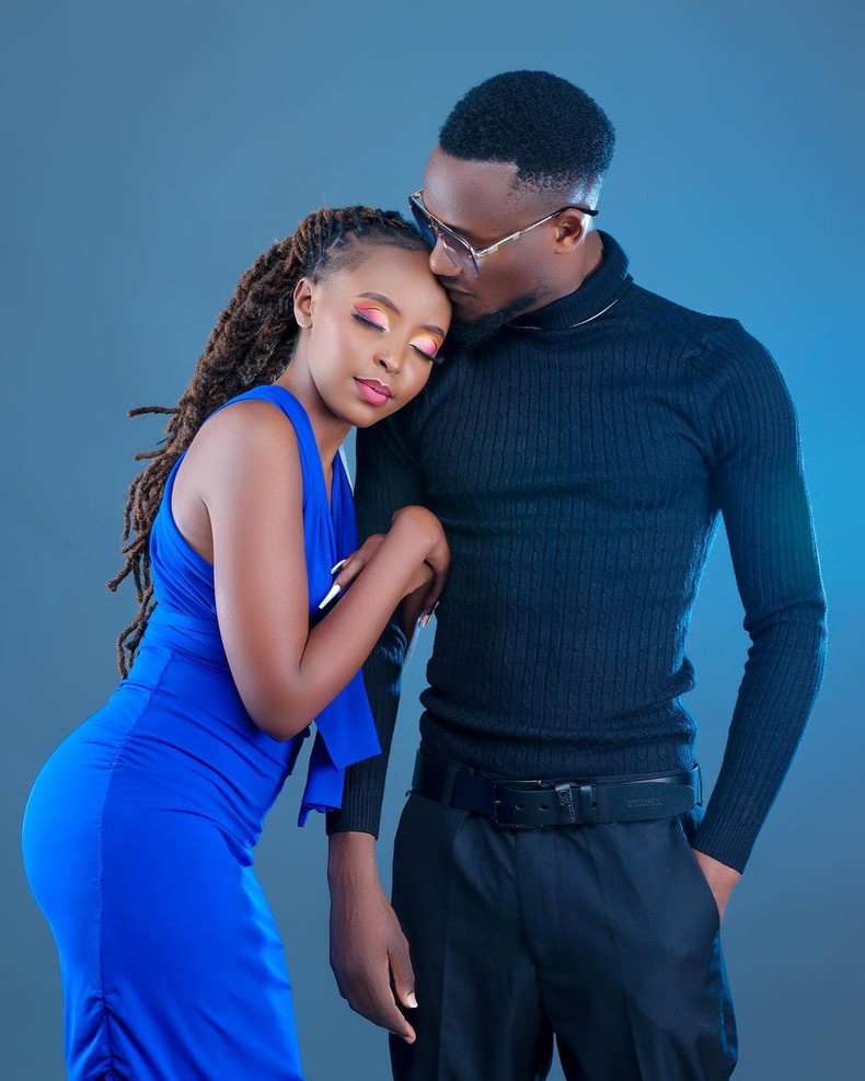 Eve Mungai and boyfriend Director Trevor 