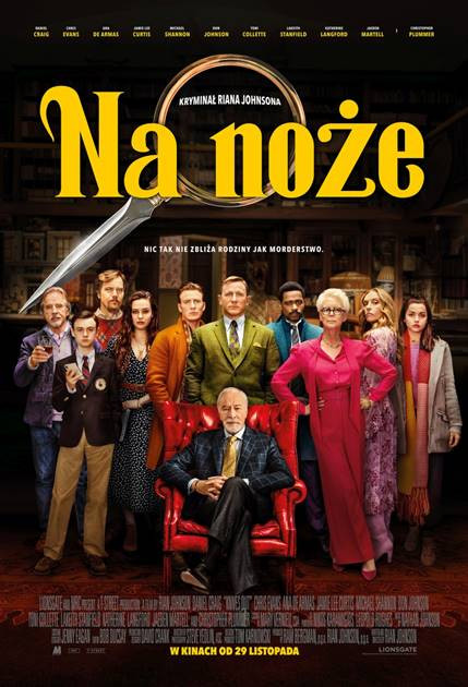 "Na noże" - plakat