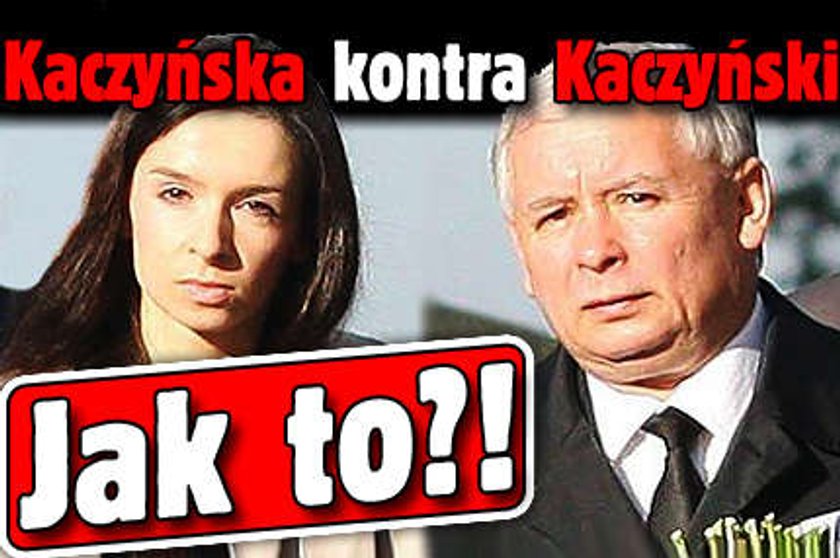 Kaczyńska kontra Kaczyński! Jak to?