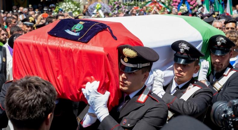 Officer Mario Rega Cerciello's death sparked a national outcry