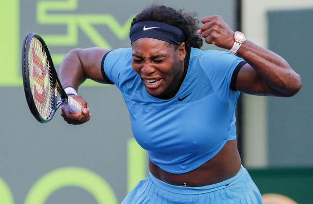 Turniej WTA w Miami: Serena Williams podzieliła los Agnieszki Radwańskiej. Też odpadła w 1/8 finału