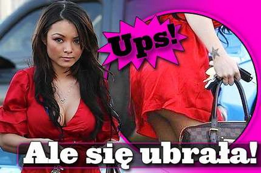 Ups! Ale się ubrała!