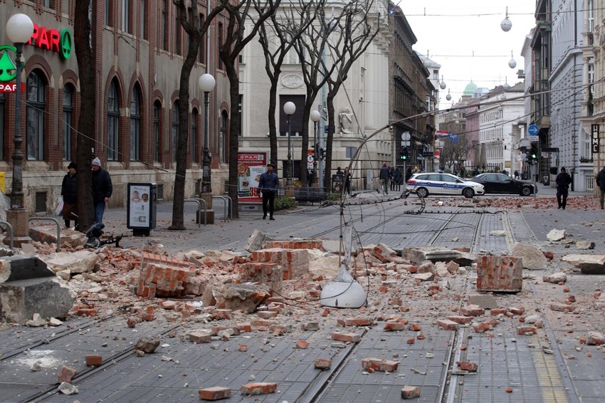 Zemljotres u Zagrebu