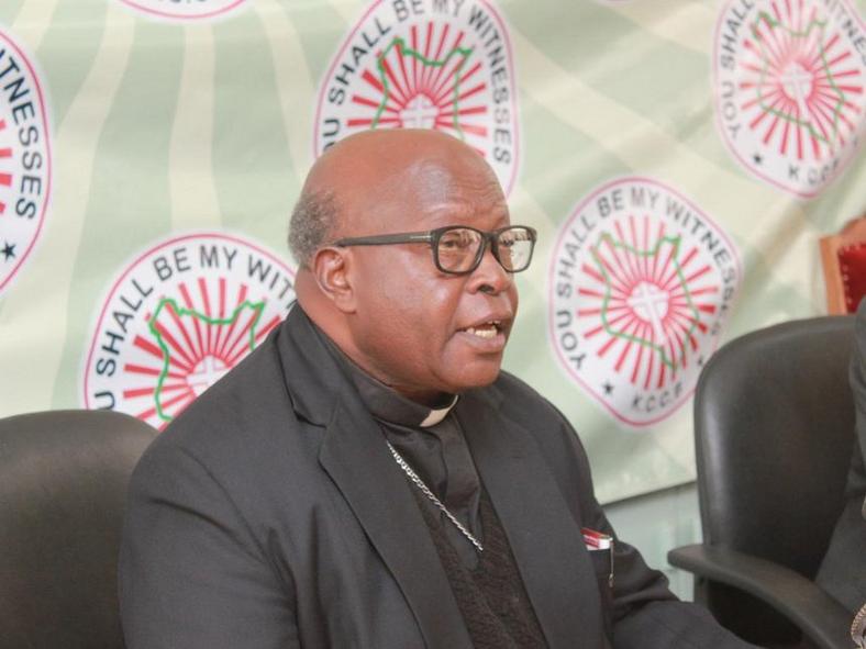 Retired Catholic Archbishop Zacchaeus Okoth during a past meeting 