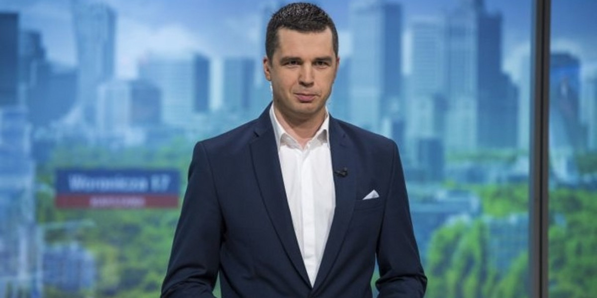 Michał Rachoń zaczął pracę w TVP w 2016 r.