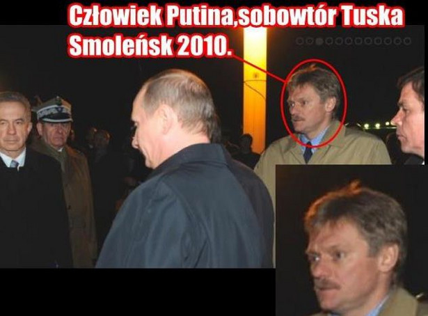 Sobowtór Donalda Tuska w Smoleńsku? Tajemnicze zdjęcie w sieci