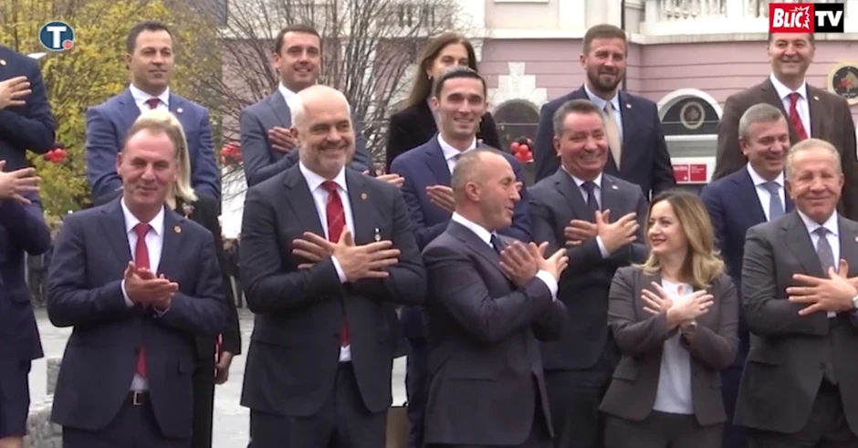 Članovi kosovske i albanske vlade