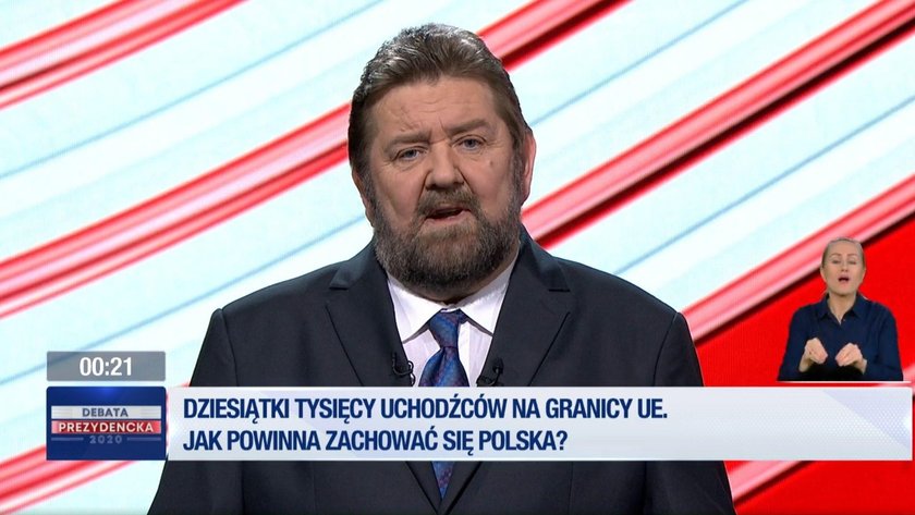 Menelowe plus. O tym kandydat mówił w debacie TVP