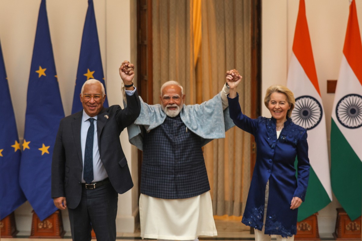 President of the European Commission Ursula von der Leyen visit in India