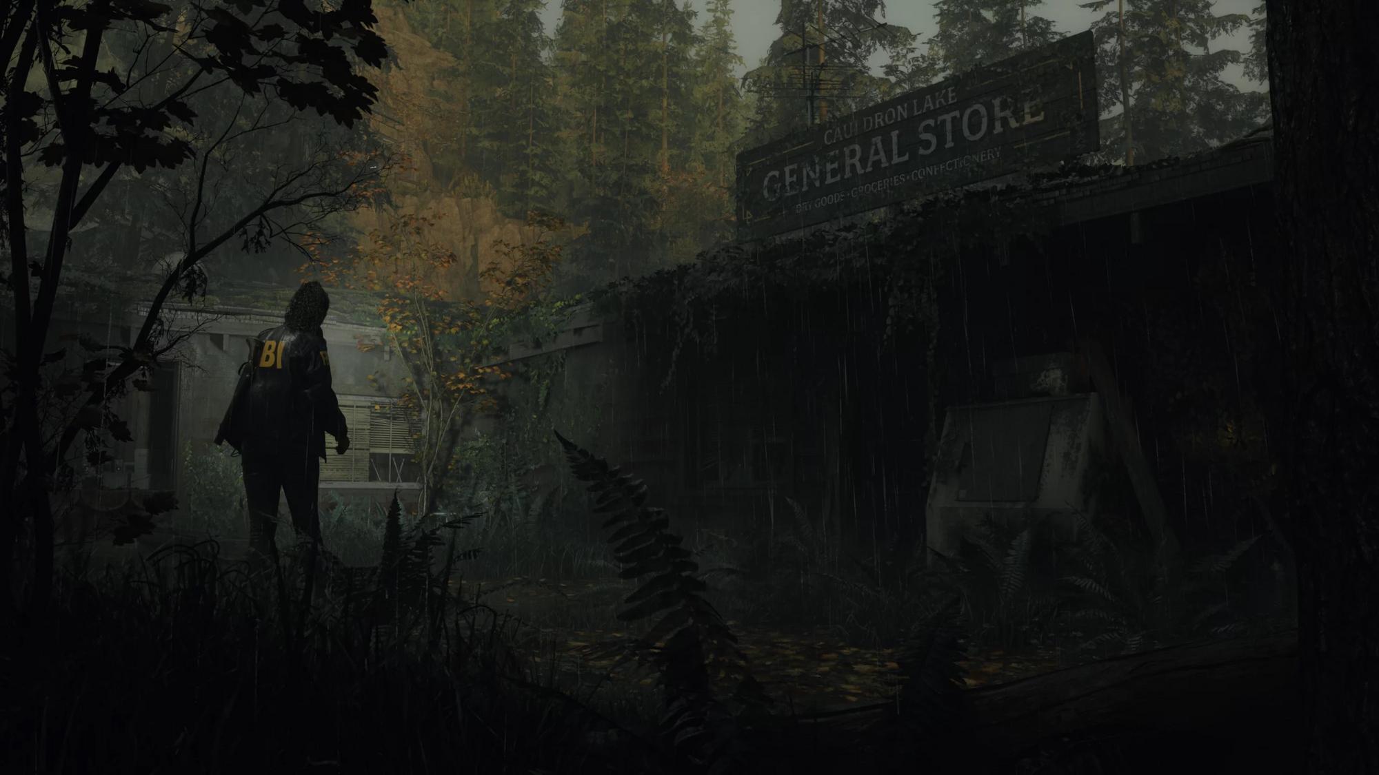 Oficiálny obrázok z hry Alan Wake 2.