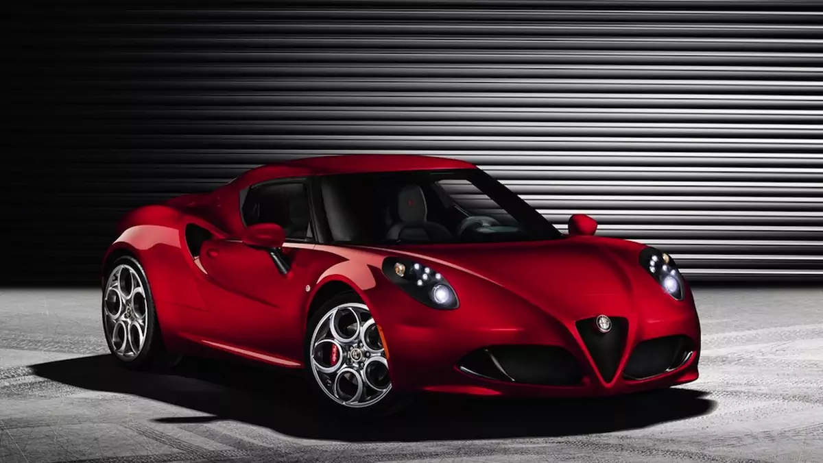 Alfa Romeo 4C oficjalnie