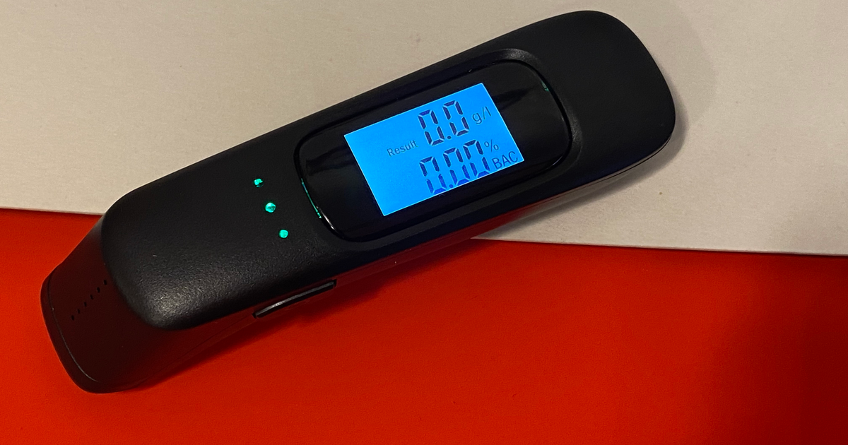 Testte Engiprt C07 Alkol Test Cihazı