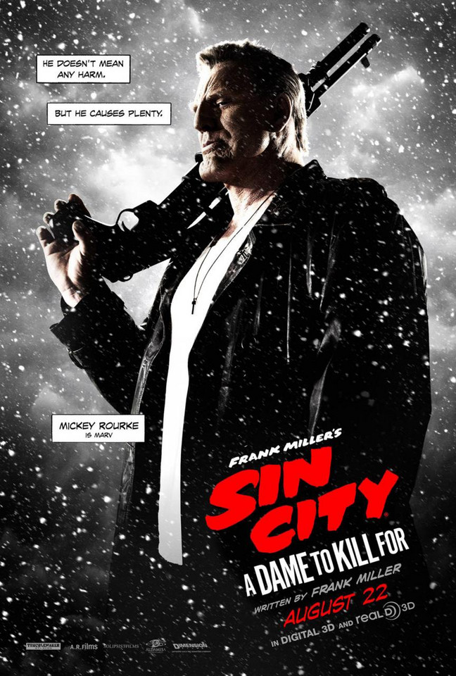 "Sin City 2: Damulka warta grzechu" - plakat