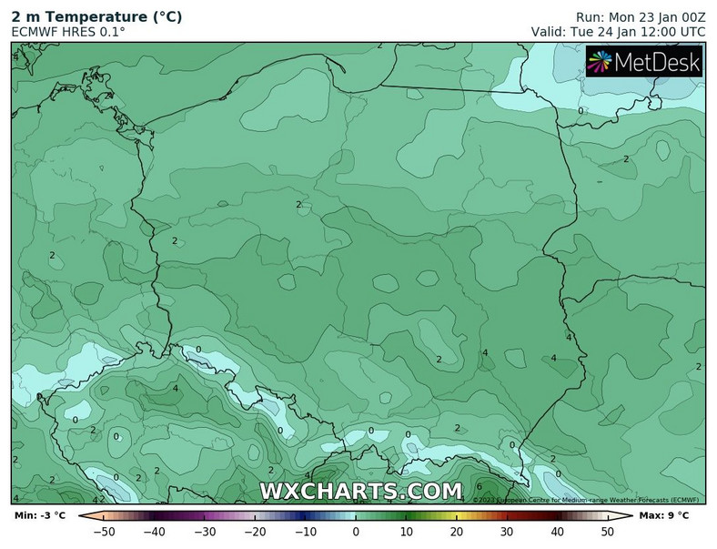 Wtorek będzie dość ciepłym dniem