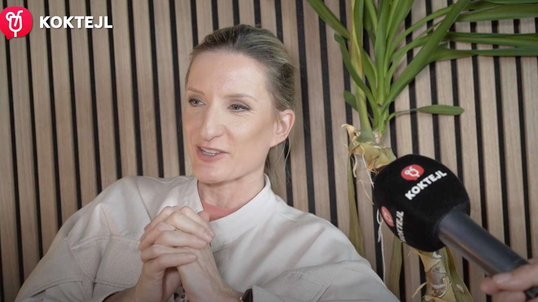 Moderátorka Adela Vinczeová.