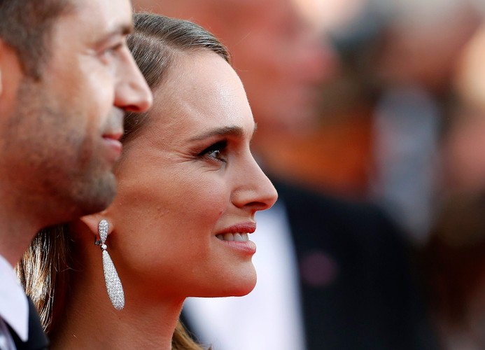 Natalie Portman z mężem w Cannes