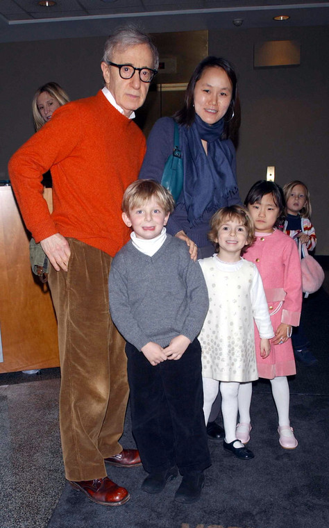 Woody Allen Soon-Yi z dziećmi