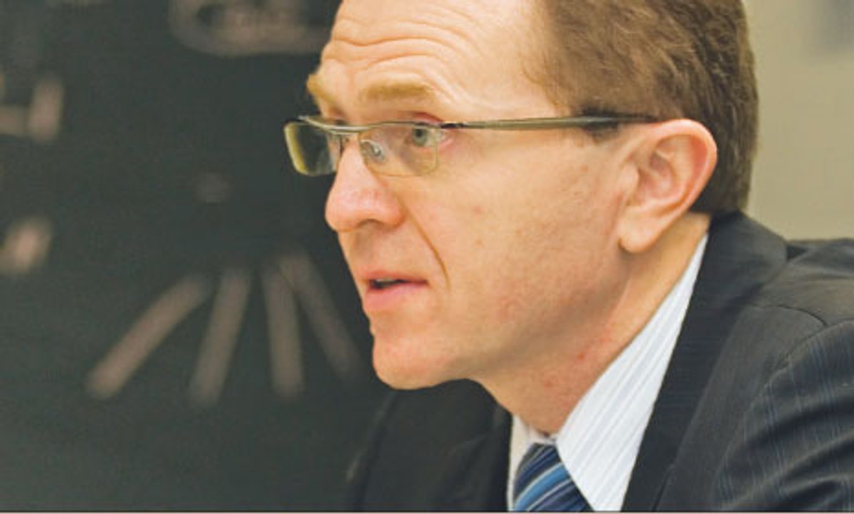 Mariusz Karpiński, przez 14 lat prezes GE Money Banku, a następnie do kwietnia 2009 r. prezes Meritum Banku Fot. Marek Matusiak
