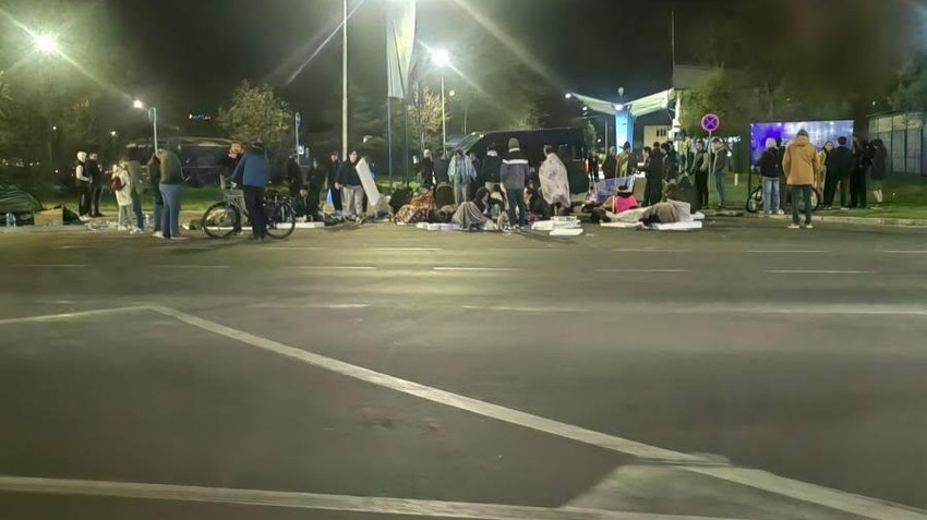 Studenti u blokadi blokirali GSP NS