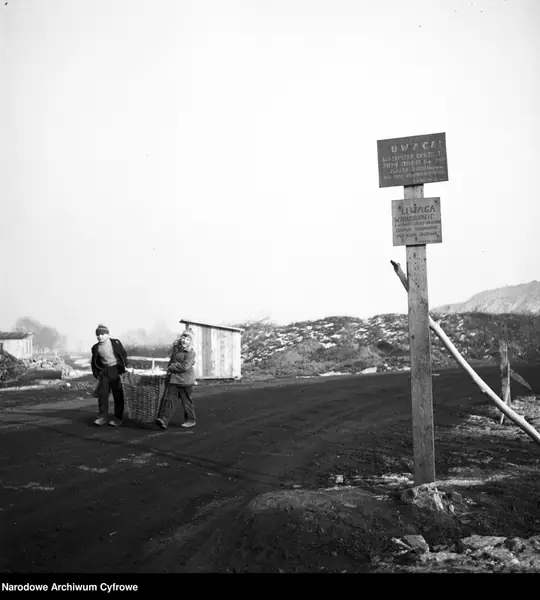 Zbyszko Siemaszko, Rudery i wysypisko gruzu na Czerniakowie, 1959 r., Narodowe Archiwum Cyfrowe