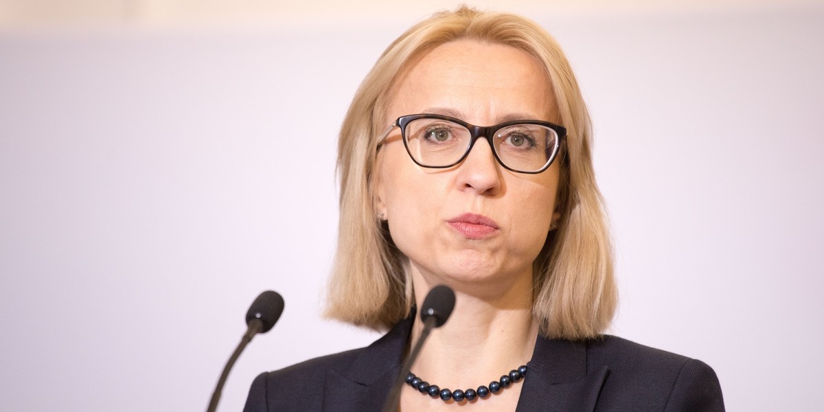 Wprowadzenie usługi "Twój e-PIT" ogłosiła minister finansów Teresa Czerwińska