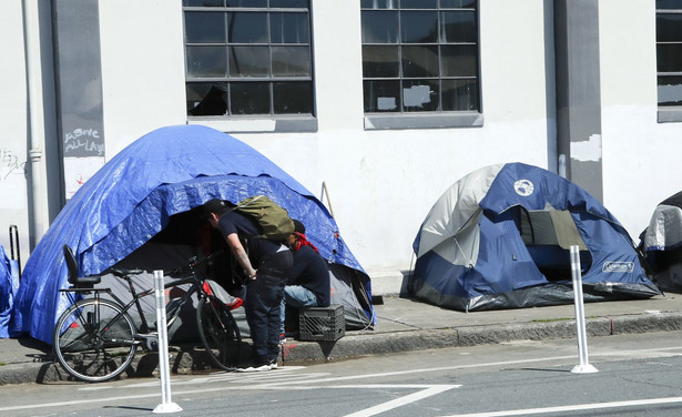 Bezdomni w San Francisco