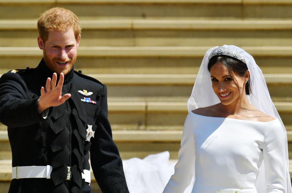 Harry herceg és Meghan Markle/ Fotó: AFP