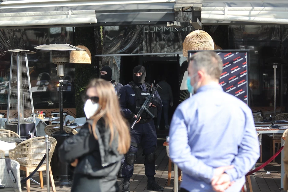 Pretres kluba "Kasina" na Terazijama