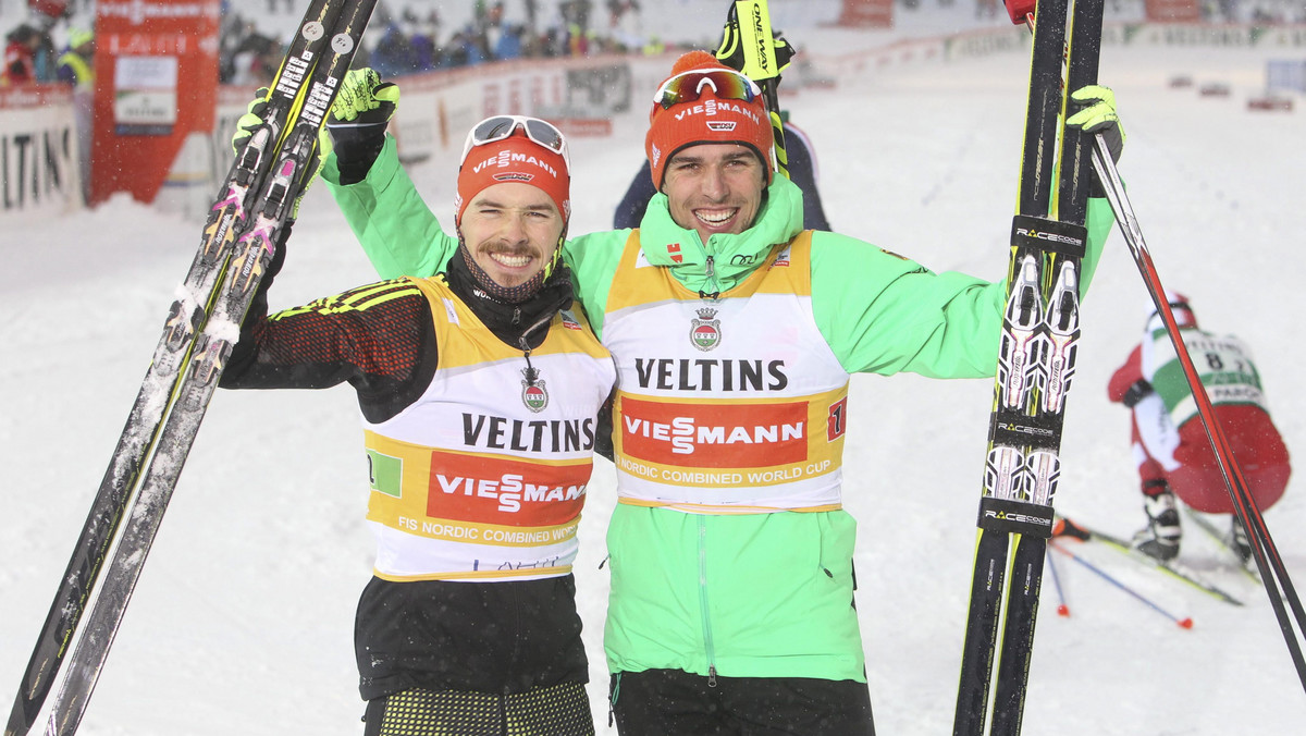 Adam Cieślar i Szczepan Kupczak zajęli w Lahti dziewiąte miejsce w drużynowym sprincie zaliczanym do klasyfikacji Pucharu Świata w kombinacji norweskiej. Triumfowali Niemcy Johannes Rydzek i Fabian Riessle, a dwa pozostałe miejsca na podium zajęli Austriacy.