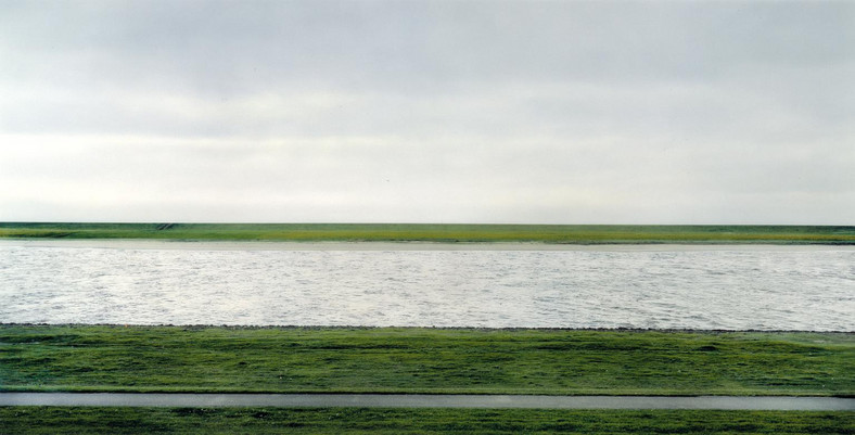 Andreas Gursky - "The Rhine II" (1999)