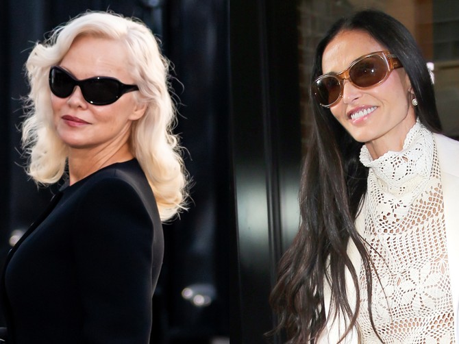 Pamela Anderson i Demi Mur