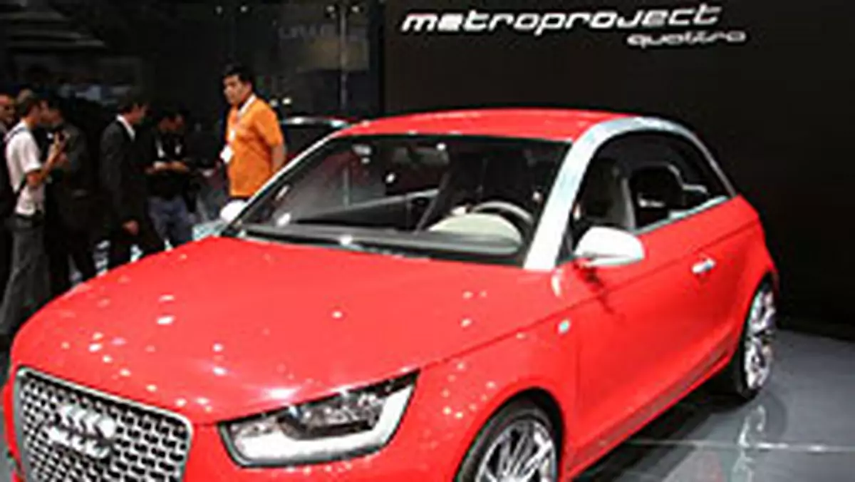 Tokio Motor Show 2007: Audi metroproject quattro – studio naszpikowane techniką