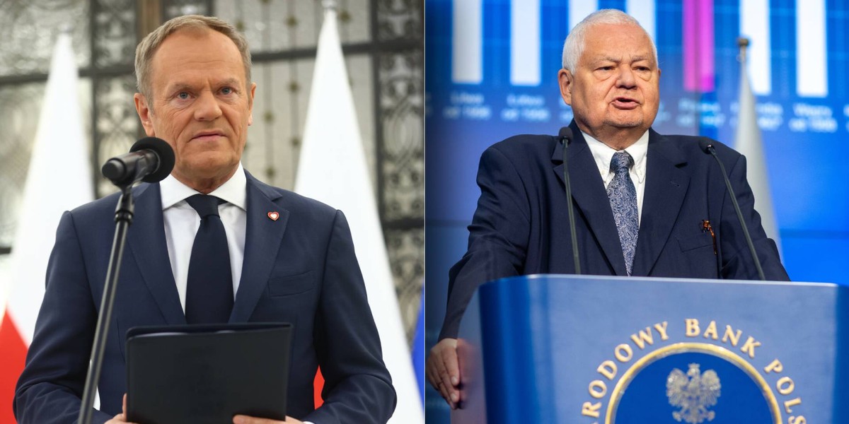 Donald Tusk nie wyklucza postawienia Adama Glapińskiego przed Trybunałem Stanu