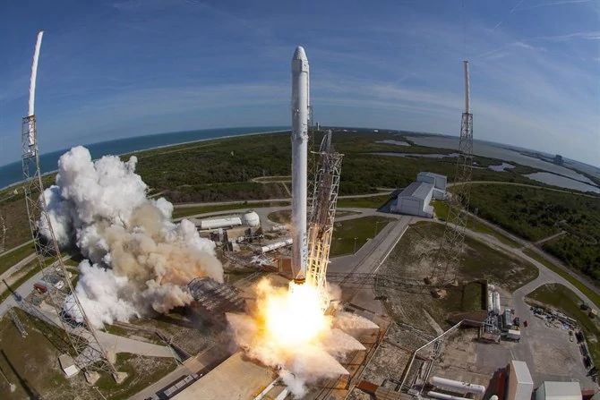 Start rakiety Falcon9