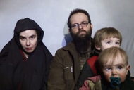 Joshua Boyle i jego żona Amerykana Caitlan Coleman, para porwana Afganistan