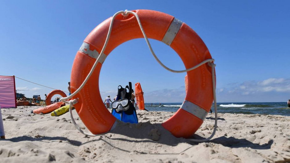 W Bałtyku utonął 56-latek. Wszedł do morza na niestrzeżonej plaży