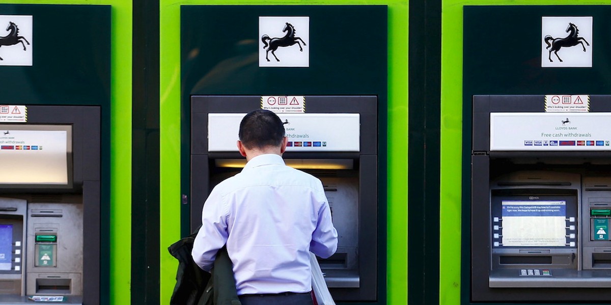 Lloyds Bank is shrinking hundreds of UK branches which are to be staffed by just 2 people